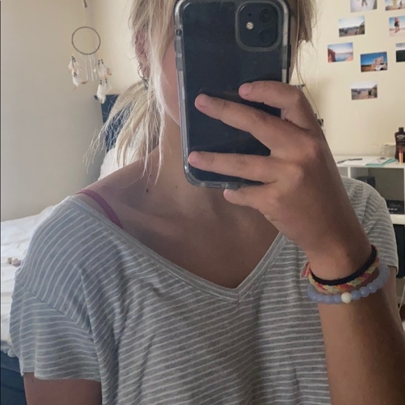 Striped American Eagle tee - Picture 2 of 2